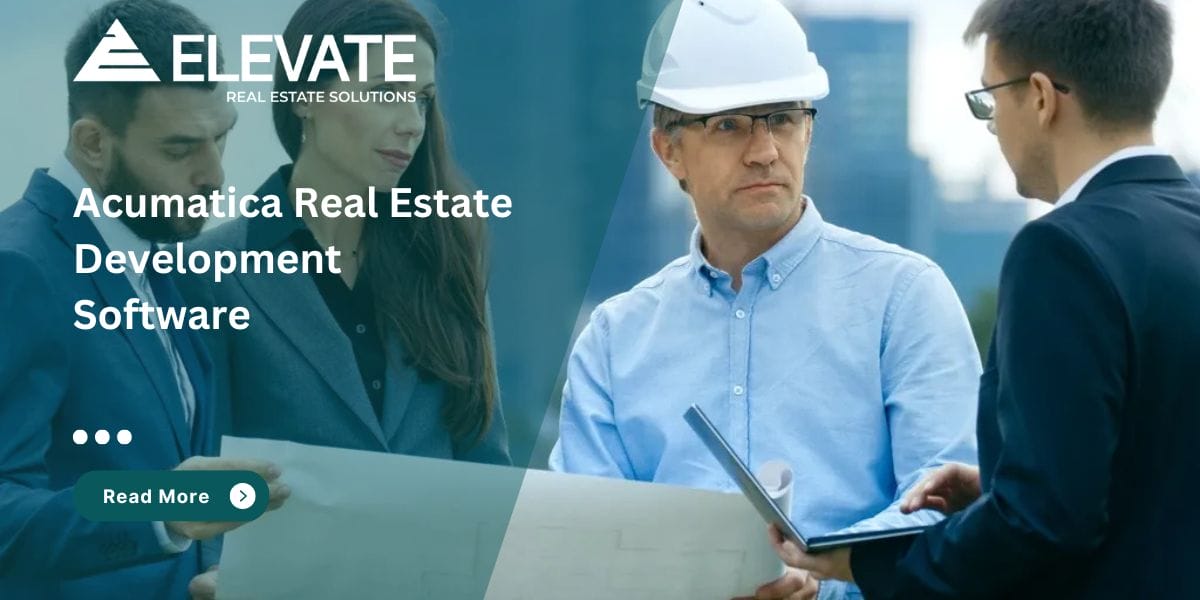 Acumatica Real Estate Development Software